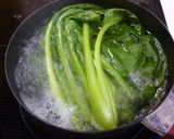 小松菜の卵とじ作り方1写真