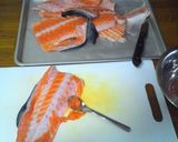 初心者簡単パラパラ塩麹鮭チャーハンランチ作り方1写真