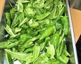 ピーマン（しし唐）の味噌炒め作り方1写真