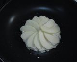 米粉で作るリンゴのパンケーキ作り方5写真