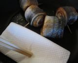 サンマの甘辛照焼き クルクル巻き作り方8写真