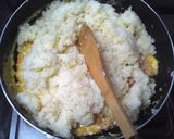 初心者簡単パラパラ塩麹鮭チャーハンランチ作り方8写真