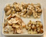 きのこたっぷり♡カレー風味のバターライス作り方1写真