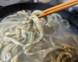 青のり手打ちうどん～ほんのり磯の香作り方8写真