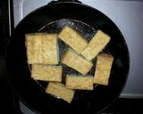 おいしい！厚揚げ焼き肉たれバターステーキ作り方2写真