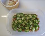 おくら・なめこ・みょうがのめんつゆジュレ作り方7写真