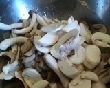 鶏肉とキノコのクリームパスタ作り方3写真