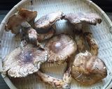 松茸の煮（た）いたん　京都カフェ作り方1写真