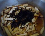 松茸の煮（た）いたん　京都カフェ作り方4写真