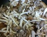 鶏肉とキノコのクリームパスタ作り方6写真