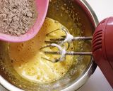 *爽やか チョコミント・シフォンケーキ♪作り方4写真