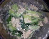 たたき胡瓜☆ツナ和え作り方4写真