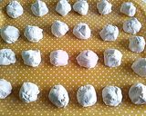梅酢で爽やか!ピンクの豆腐白玉だんご作り方4写真