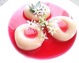 梅酢で爽やか!ピンクの豆腐白玉だんご作り方9写真