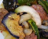 お手軽★ 豚こま肉で♪さっぱり夏ポン炒め作り方8写真