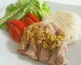 鶏肉柔らかぁ☆シンガポールチキンライス作り方6写真