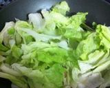 エリンギとレタスのバター醤油炒め作り方2写真