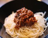 ヘルシーなジャージャー麺作り方8写真