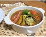 【農家のレシピ】夏野菜のスープカレー作り方3写真