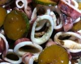 ズッキーニとスルメイカのオリーブ炒め作り方9写真