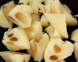 れんこん明太子炒め作り方1写真