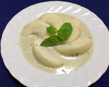 桃のブルーチーズソースがけ作り方8写真