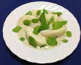 桃のブルーチーズソースがけ作り方10写真