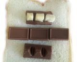チョコチーズトースト。作り方2写真