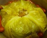丸ごとキャベツとコンビーフの重ね煮作り方1写真