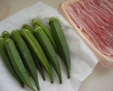 オクラの豚肉巻き☆エスニック風作り方1写真