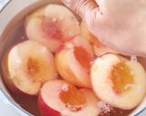 桃のコンポートと桃シロップ、桃ジュース。作り方7写真