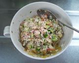 薬味たっぷり☆ひんやりさっぱり豆腐丼作り方2写真