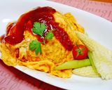 冷凍ご飯DEヨーグルト卵のオムライス★作り方7写真