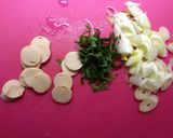朝食に♪ネギ・大葉・魚ニソwチートースト作り方5写真