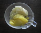 白桃＆黄桃のババロアケーキ作り方7写真