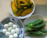 市販のルーでスタミナ夏野菜カレー作り方2写真