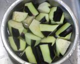 パパのナスの炒め味噌和え作り方1写真