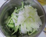 茹で鶏とひじきの梅生姜風味サラダ作り方4写真