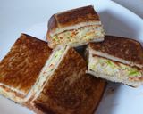 具だくさんの卵焼き♪お弁当ホットサンドに作り方8写真