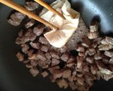 ★牛肉チャーハン★ニンニク～モリモリ♪作り方4写真