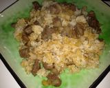 ★牛肉チャーハン★ニンニク～モリモリ♪作り方9写真