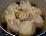 肉詰めしいたけの巾着作り方6写真
