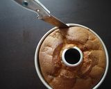 失敗なし！　シフォンケーキの型はずし♪作り方2写真