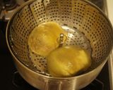 丸茄子で☆蒸し茄子　生姜醤油をつけて作り方2写真