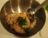 塩麹を使った☆しし唐の鶏挽き肉詰め作り方2写真