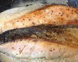サーモンのレモンバターソース♬作り方3写真