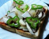 のせて焼くだけ！簡単ピザトースト作り方2写真