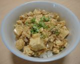 【50円レシピ】冷やし麻婆丼作り方4写真