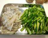 いかとピーマンのうまいうまい炒め♡作り方1写真