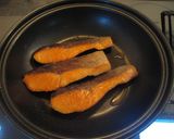 秋鮭の生姜焼き。作り方3写真